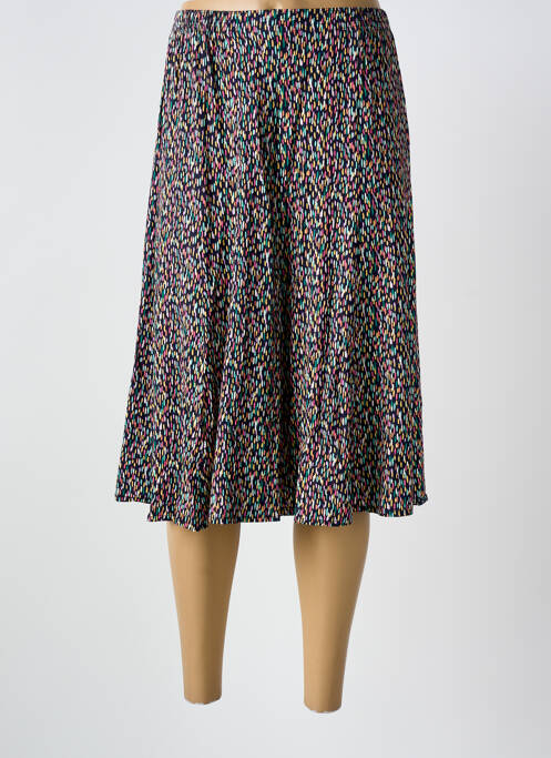 Jupe mi-longue noir GRIFFON femme