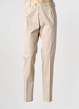Pantalon chino poches beige MONSIEUR HECTOR homme