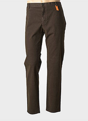 Pantalon chino poches marron ALBERTO homme