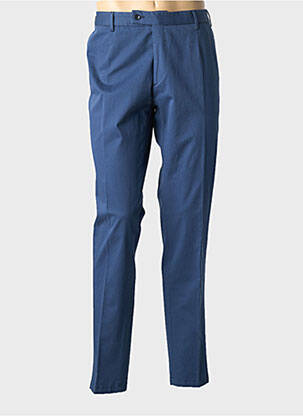 Pantalon chino poches bleu MONSIEUR HECTOR homme