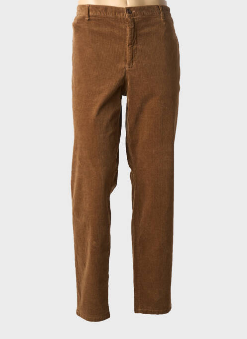 Pantalon chino poches marron ALBERTO homme