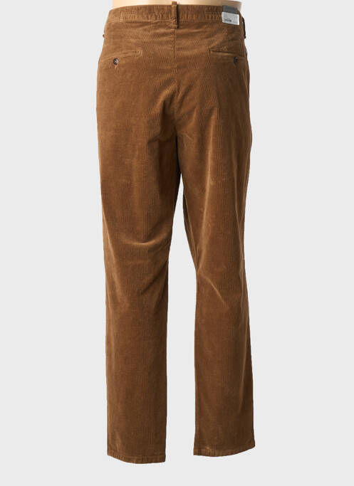 Pantalon chino poches marron ALBERTO homme