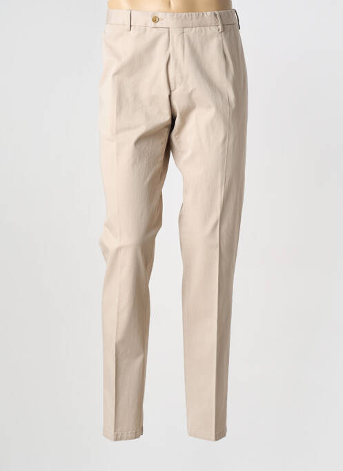 Pantalon chino poches beige MONSIEUR HECTOR homme