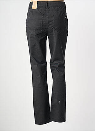 Pantalon slim tissage popeline taille normale noir CECIL femme