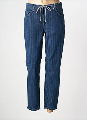 Jeans coupe droite stretch bleu CECIL femme