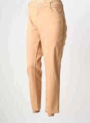 Pantalon slim beige C'EST BEAU LA VIE femme seconde vue