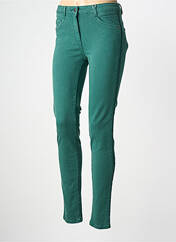 Pantalon slim vert C'EST BEAU LA VIE femme seconde vue