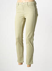 Pantalon slim vert C'EST BEAU LA VIE femme seconde vue