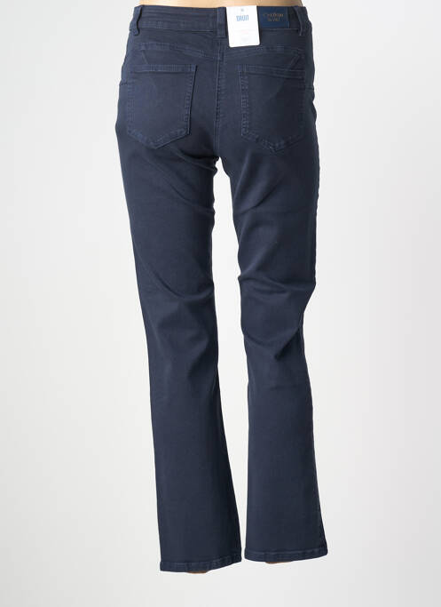 Jeans coupe droite stretch taille normale bleu C'EST BEAU LA VIE femme