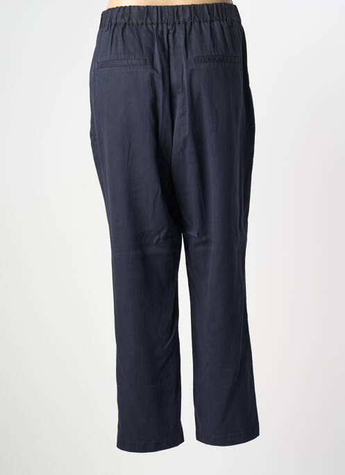 Pantalon chino tissage popeline taille normale bleu C'EST BEAU LA VIE femme
