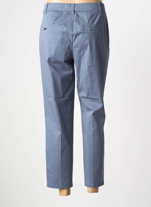 Pantalon chino tissage popeline taille normale bleu STREET ONE femme
