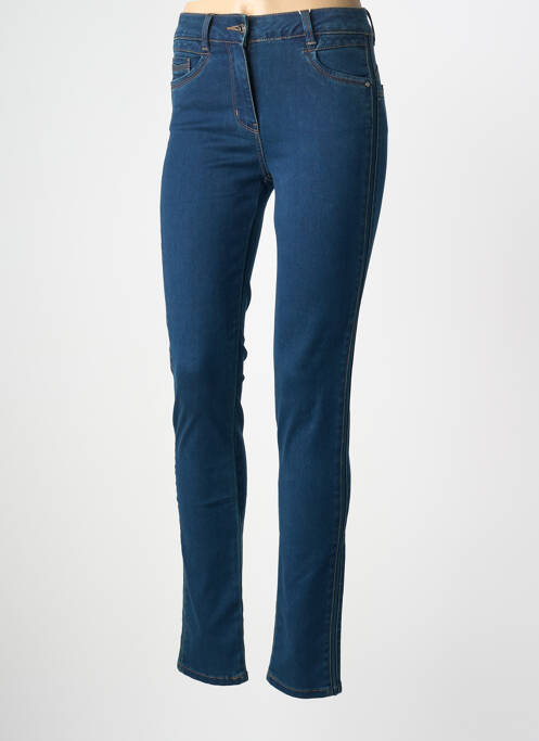 Jeans coupe slim bleu C'EST BEAU LA VIE femme