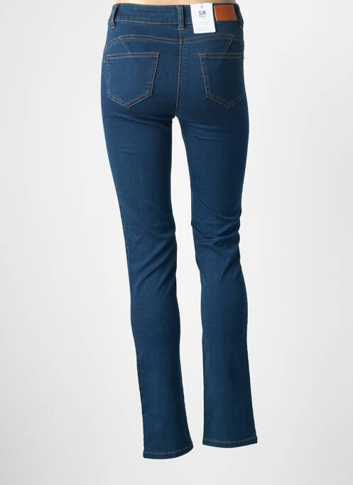Jeans coupe slim bleu C'EST BEAU LA VIE femme