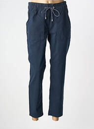 Pantalon 7/8 taille haute taille haute bleu CECIL femme