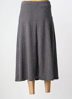 Jupe longue coupe évasée gris DIANE LAURY femme