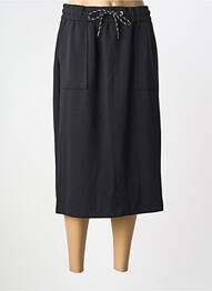 Jupe mi-longue coupe droite noir CECIL femme