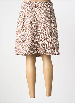 Jupe courte poches marron STREET ONE femme