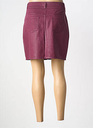 Jupe courte poches violet C'EST BEAU LA VIE femme
