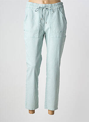 Jeans coupe slim vert CECIL femme