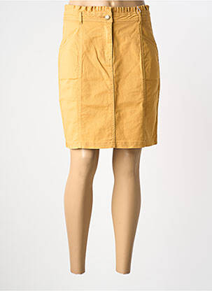 Jupe courte jaune C'EST BEAU LA VIE femme