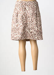 Jupe courte marron STREET ONE femme seconde vue