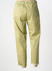 Pantalon 7/8 vert C'EST BEAU LA VIE femme seconde vue