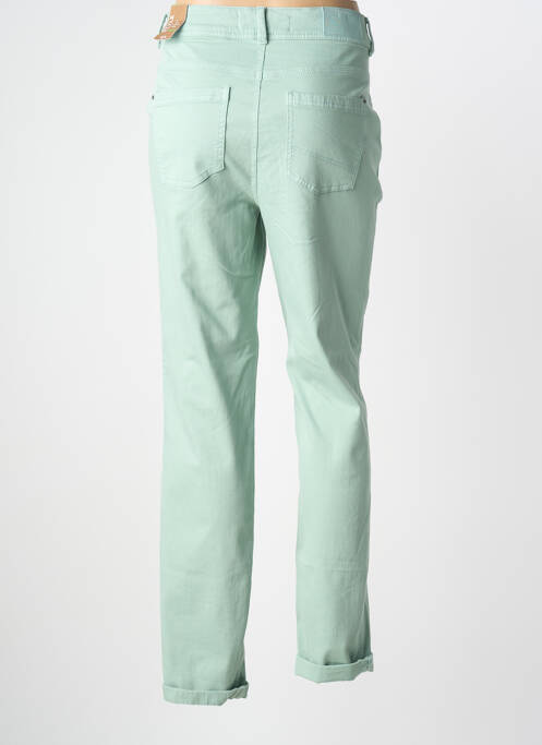 Jeans coupe slim stretch taille normale vert CECIL femme