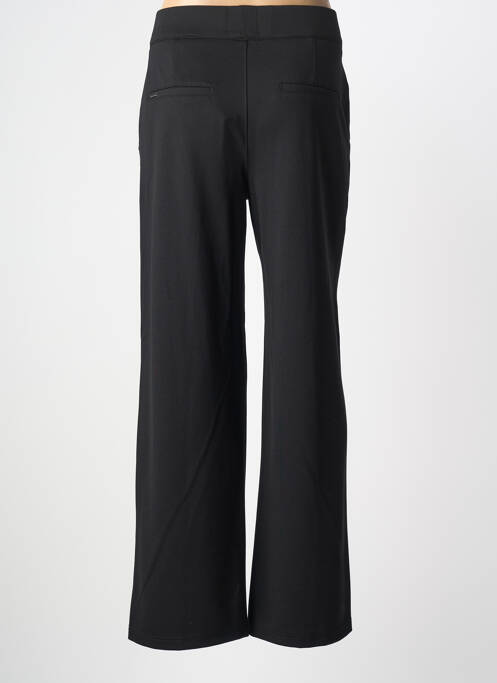 Pantalon droit stretch taille haute noir STREET ONE femme