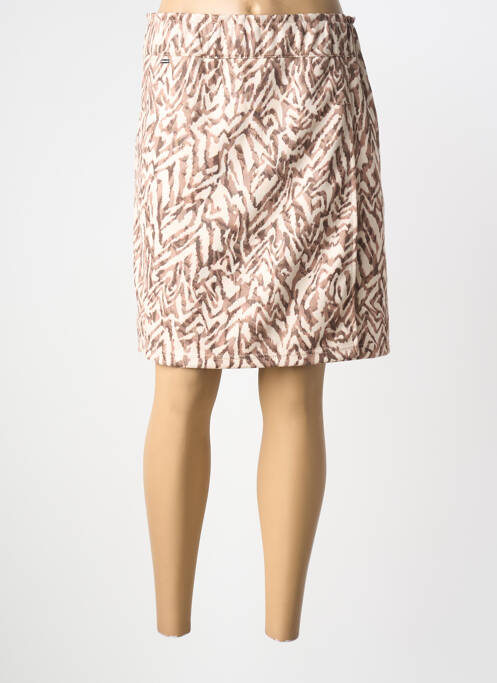 Jupe courte poches marron STREET ONE femme
