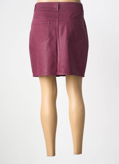 Jupe courte poches violet C'EST BEAU LA VIE femme