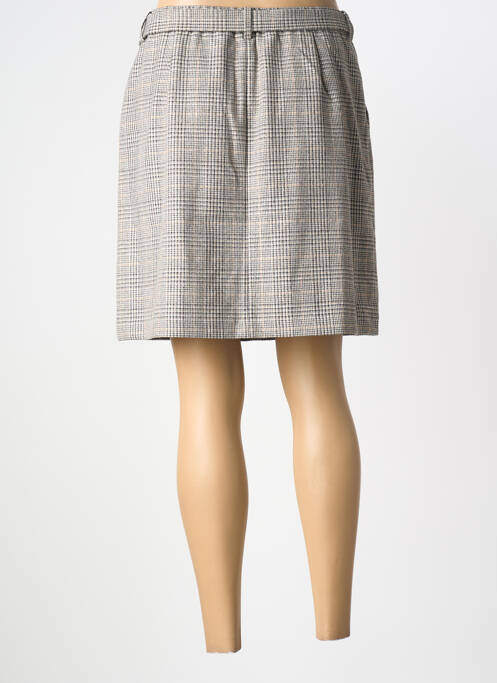 Jupe courte gris C'EST BEAU LA VIE femme