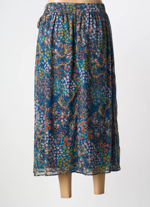 Jupe longue bleu JULIE GUERLANDE femme