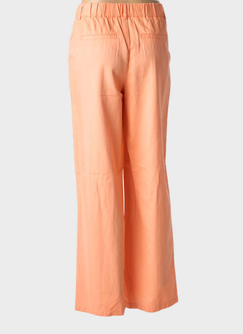 Pantalon droit orange C'EST BEAU LA VIE femme