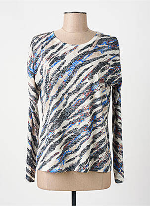 T-shirt manches longues manches longues beige DIANE LAURY femme