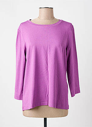 T-shirt manches 3/4 manches 3/4 violet CECIL femme
