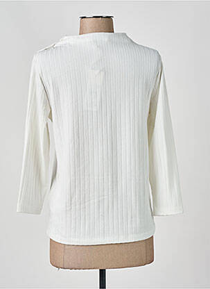 T-shirt manches 3/4 manches 3/4 blanc STREET ONE femme