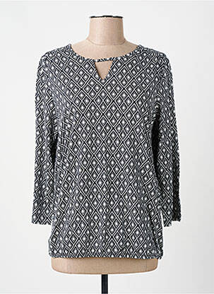Top tissage jersey manches longues noir CECIL femme