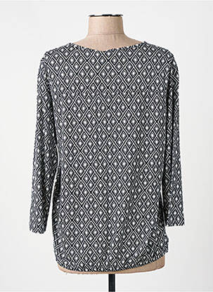 Top tissage jersey manches longues noir CECIL femme