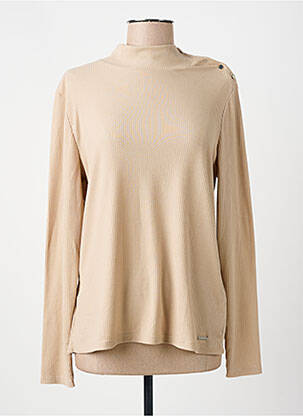 T-shirt manches longues manches longues beige DIANE LAURY femme