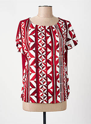T-shirt imprimé fantaisie manches courtes rouge STREET ONE femme
