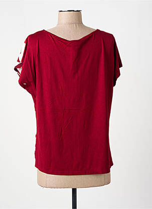 T-shirt imprimé fantaisie manches courtes rouge STREET ONE femme