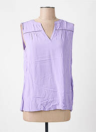 Top sans manche sans manche violet STREET ONE femme