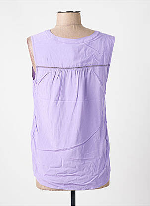 Top sans manche sans manche violet STREET ONE femme