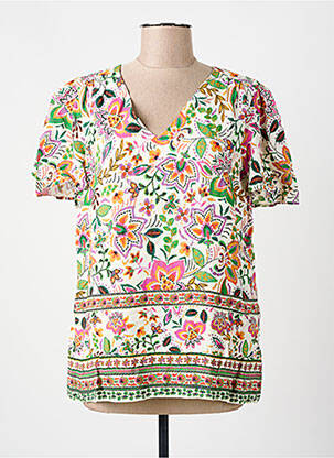 Blouse beige JULIE GUERLANDE femme