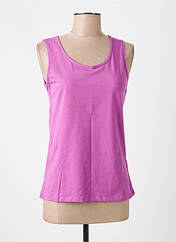 Débardeur violet C'EST BEAU LA VIE pour femme seconde vue