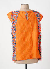 Top orange AZAY pour femme seconde vue
