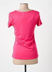 T-shirt rose C'EST BEAU LA VIE pour femme seconde vue