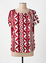 T-shirt rouge STREET ONE pour femme seconde vue