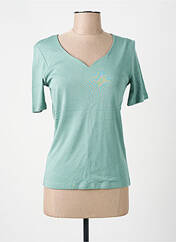 T-shirt vert STREET ONE pour femme seconde vue