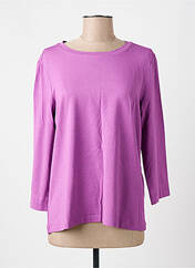 T-shirt violet CECIL pour femme seconde vue